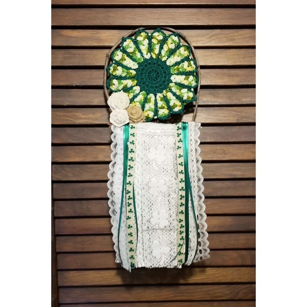 NWT Irish Wall Decor St. Patrick's Day Ribbon Deco